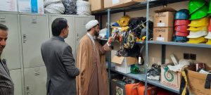 بازدید مسئول دفتر نمایندگی ولی فقیه در هلال احمر خوزستان از هلال احمر بهبهان 