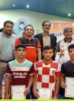 دانش آموزان بهبهان در مسابقات کشتی فرنگی دانش آموزی استان خوزستان خوش درخشیدند