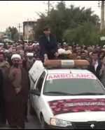 مراسم تشییع و خاکسپاری پیکر حجت الاسلام دعاوی باحضورقشرهای مختلف مردم بهبهان  برگزار شد