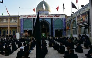 عزاداری شام غریبان در جوار امامزاده فضل(ع) بهبهان