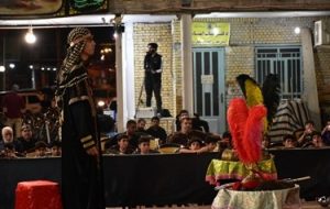 تعزیه «رایت سرخ» در بهبهان برگزار شد