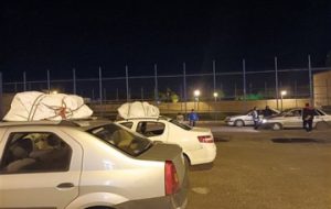 مدارس محل اسکان مسافران نوروزی به علت بارندگی در شهرستان بهبهان افزایش یافت