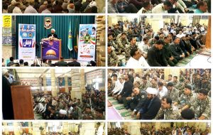 حضور باشکوه نیروهای نظامی و انتظامی در نماز جمعه بهبهان