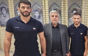 اقدام ارزنده نماینده بهبهان وآغاجاری و دیدار با کشتی گیران المپیکی