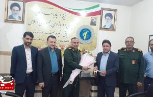 دیدار شورای تامین با فرمانده ناحیه مقاومت بسیج بهبهان به مناسبت هفته بسیج